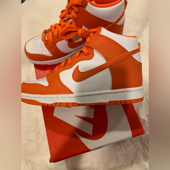 womens dunk high orange blaze